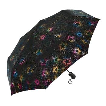 Esprit Umbrelă pliabilă pentru femei Easymatic Light Starburst 58656 Multi Metallic