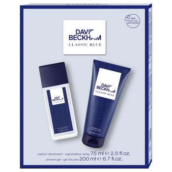 David Beckham clasic albastru - deodorant cu pulverizator 75 ml + gel de duș 200 ml