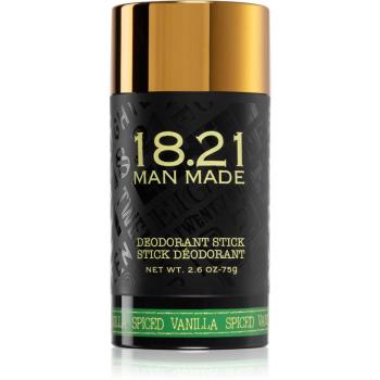18.21 Man Made Spiced Vanilla deodorant fără conținut săruri de aluminiu 75 g