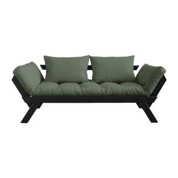 Canapea extensibilă Karup Design Bebop Black, verde