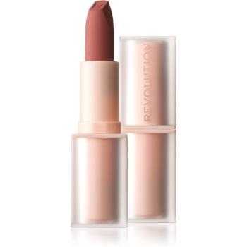 Makeup Revolution Lip Allure Soft Satin Lipstick ruj cremos cu finisaj satinat culoare Brunch Pink Nude 3,2 g