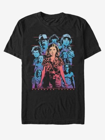 ZOOT.Fan Eleven Stranger Things Netflix Tricou Negru