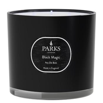 Lumânare parfumată Feu De Bois Parks Candles London Black Magic, timp de ardere 56 h