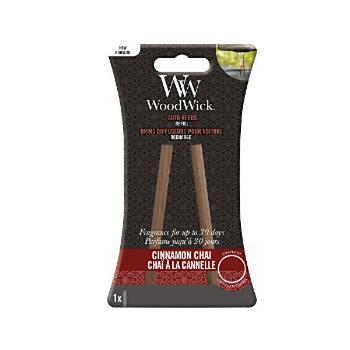 WoodWick Bețișoare de rezervă aromate pentru mașină Cinnamon Chai(Auto Reeds Refill)