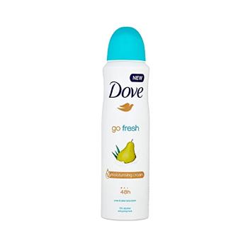 Dove Antiperspirant  spray cu pere și aloe vera Go Fresh (Deo Spray Peer and Aloe Vera) 150 ml