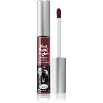 theBalm Meet Matt(e) Hughes Long Lasting Liquid Lipstick Ruj de buze lichid, de lunga durata culoare Fierce 7.4 ml