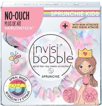 Invisibobble Elastic de păr pentru copii cu panglică Kids Slim Sprunchie Sweets for my Sweet