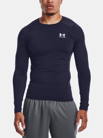 Under Armour UA HG Armour Comp LS Tricou Albastru