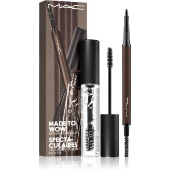 MAC Cosmetics Made To Wow Brow Kit set cadou Medium culoare