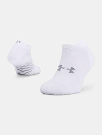 Under Armour Dry Run No Show Șosete Alb