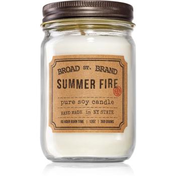 KOBO Broad St. Brand Summer Fire lumânare parfumată  (Apothecary) 360 g