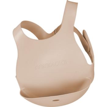 Minikoioi Bibs bavețică Bubble Beige 1 buc