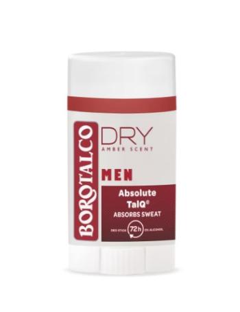 Borotalco Deodorant solid Men Dry Amber Scent (Deo Stick) 40 ml