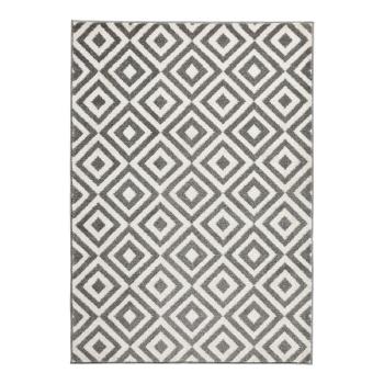 Covor Think Rugs Matrix Grey White, 160 x 220 cm, gri - alb