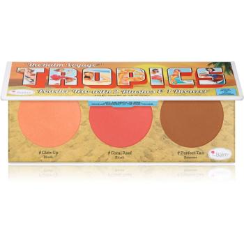 theBalm Voyage Tropics autobronzant și blusher 8,5 g