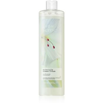 Avon Senses White Lily & Musk cremă de duș energizantă 500 ml