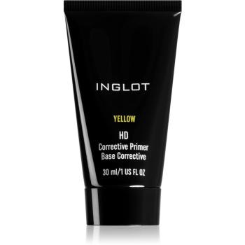 Inglot HD Crema CC pentru un ten uniform culoare Mattifying Yellow 30 ml