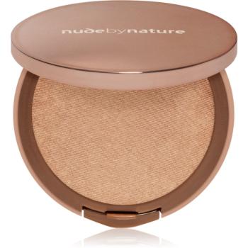 Nude by Nature Flawless Pressed Powder Foundation pudra compacta culoare N3 Almond 10 g