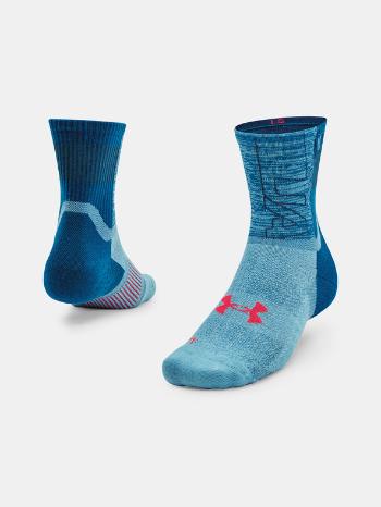 Under Armour UA ArmourDry Run Mid-Crew Șosete Albastru