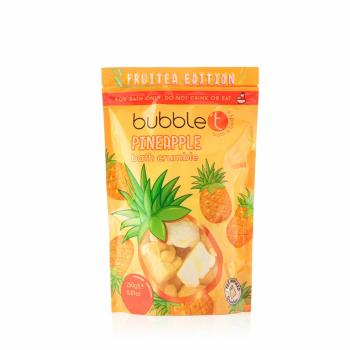 Bubble T Cosmetics Bucăți efervescente pentru baie Pineapple (Bath Crumble) 250 g