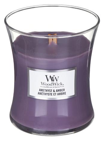 WoodWick Lumânare parfumată in vază medie Amethyst & Amber 275 g