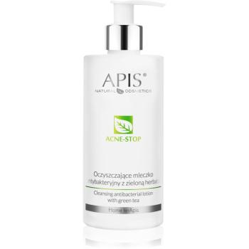 Apis Natural Cosmetics Acne-Stop Home TerApis lapte de curățare cu ceai verde 500 ml