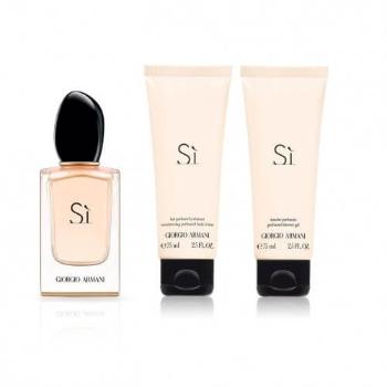 Giorgio Armani Sì - EDP 50 ml + gel de duș 75 ml+ loțiune de corp 75 ml