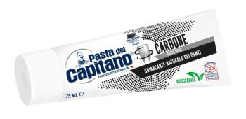 Pasta del Capitano Pastă de dinți cu cărbune activat Charcoal 75 ml