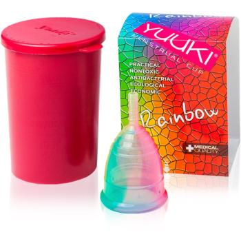 Yuuki Rainbow Line 1 + cup cupe menstruale mărime small (⌀ 41 mm, 14 ml) 1 buc