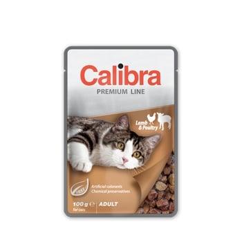 Calibra Cat Pouch Premium Adult Lamb and Poultry 100 g