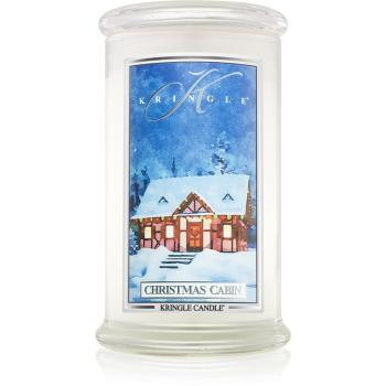 Kringle Candle Christmas Cabin lumânare parfumată 624 g