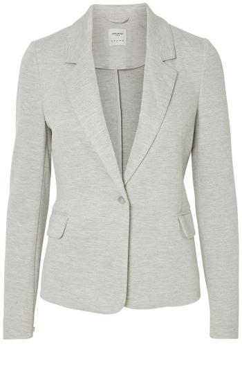 Vero Moda Femei blazer Vmjulia LS Blazer DNM Noos 10154123-Melange Light Grey 38