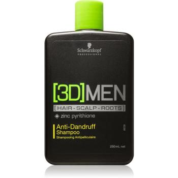 Schwarzkopf Professional [3D] MEN șampon anti matreata 250 ml