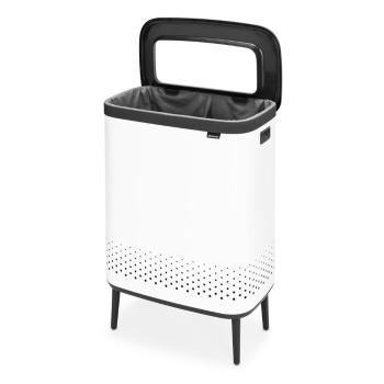 Coș de rufe alb din metal 90 l Bo Hi – Brabantia