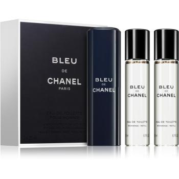 Chanel Bleu de Chanel Eau de Toilette pentru bărbați 3x20 ml