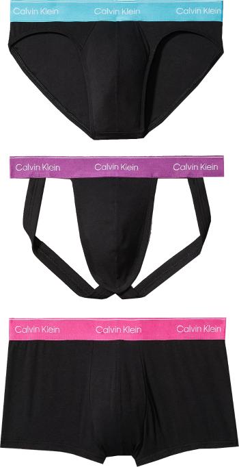 Calvin Klein 3 PACK - set de lenjerie intimă pentru bărbați NB3877A-MJD L