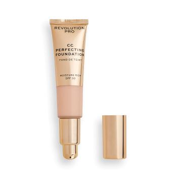 Revolution PRO Machiaj multifuncțional pentru piele uscată până la mixtă SPF 30 CC Cream Perfecting Foundation 26 ml F0.1