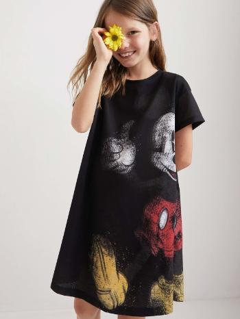 Desigual Ok Mickey Rochie pentru copii Negru