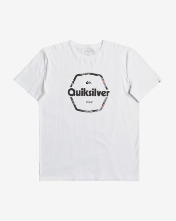 Quiksilver Hard Wired Tricou Alb