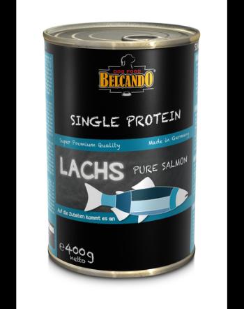BELCANDO Single Protein hrana umeda pentru caini, cu somon 6x400 g