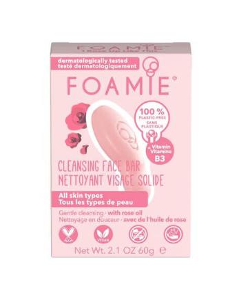 Foamie Săpun de curățare pentru toate tipurile de piele Gentle Cleansing (Cleansing Face Bar) 60 g