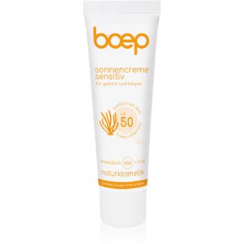 Boep Natural Sun Cream Sensitive cremă pentru plaja SPF 50 50 ml