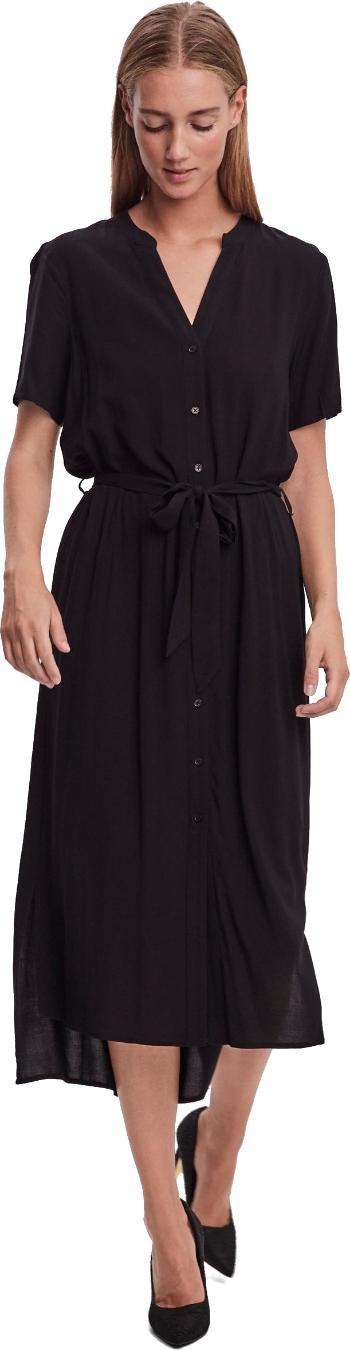 Vero Moda Rochie de damă VMVICA Regular Fit 10258464 Black XS