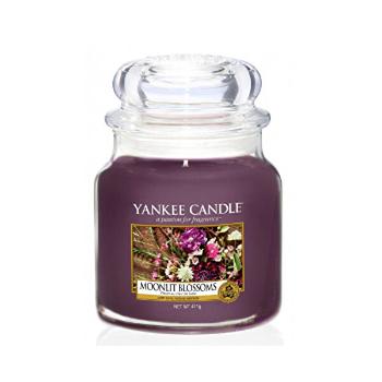 Yankee Candle Lumânare aromatică Classic medie Moonlit Blossoms 411 g