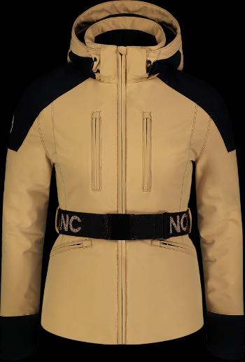 Softshell pentru femei geaca de ski Nordblanc Cu centură bej NBWJL7527_PSN