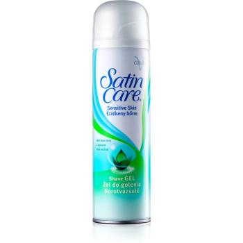 Gillette Satin Care Sensitive Skin gel pentru bărbierit pentru femei Aloe Vera 200 ml