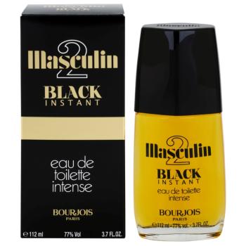 Bourjois Masculin Black Instant Eau de Toilette pentru bărbați 112 ml