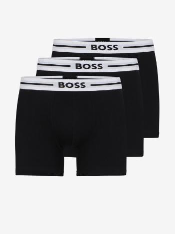 BOSS Boxeri, 3 bucăți Negru