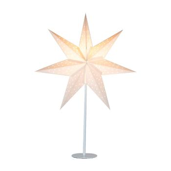 Decorațiune luminoasă albă ø 45 cm  cu model de Crăciun Clara – Markslöjd