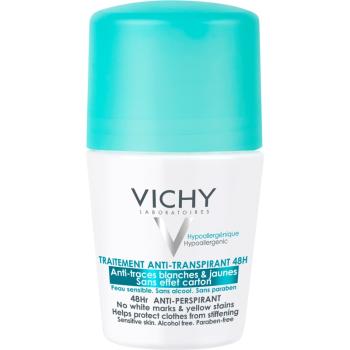 Vichy Deodorant antiperspirant roll-on impotriva petelor albe si galbene 50 ml
